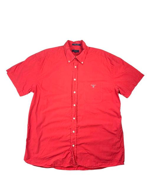 Gant heren overhemd met korte mouwen Maat XL, Kleding | Heren, Overhemden, Ophalen of Verzenden
