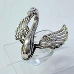 Silver Swan - Zoutvat - Kristal, Zilver, Antiek en Kunst
