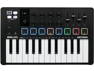 Arturia MiniLab 3 - MIDI keyboard - 25 toetsen 8 pads - beschikbaar voor biedingen