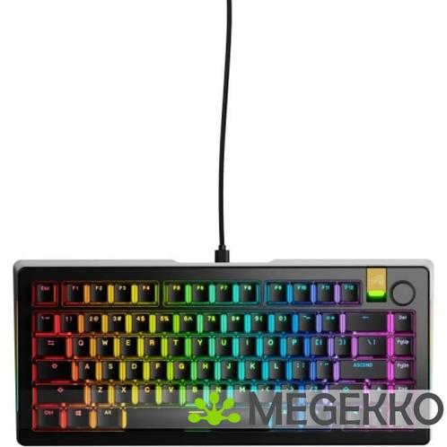 Glorious GMMK 3 PRO HE 75% Prebuilt Wired Black, Computers en Software, Toetsenborden, Nieuw, Verzenden