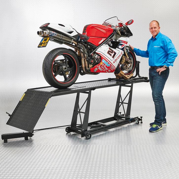 Datona Motorheftafel hydraulisch - zwart - Datona, Doe-het-zelf en Bouw, Gereedschap | Overige machines, Ophalen of Verzenden