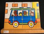 Verticale stokpuzzel Schoolbus, Verzenden, Nieuw