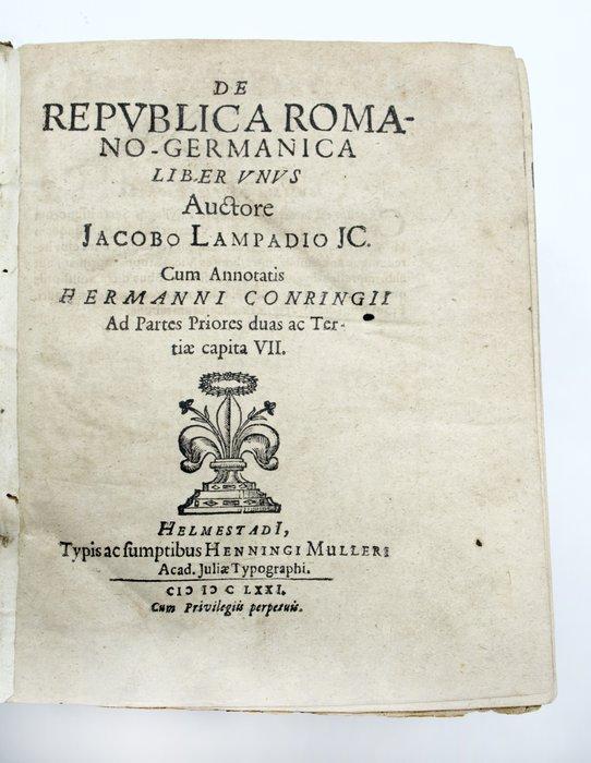 AA.VV. - Raccolta di Opere di Giurisprudenza - 1662-1674, Antiek en Kunst, Antiek | Boeken en Manuscripten
