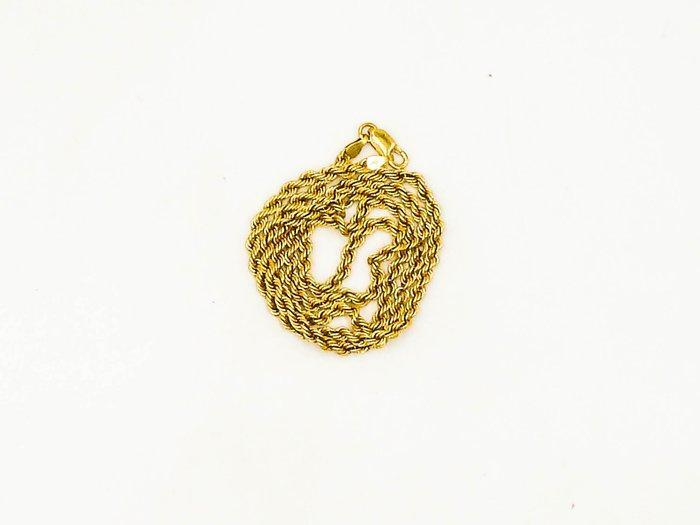 Halsketting - 18 karaat Geel goud, Handtassen en Accessoires, Kettingen