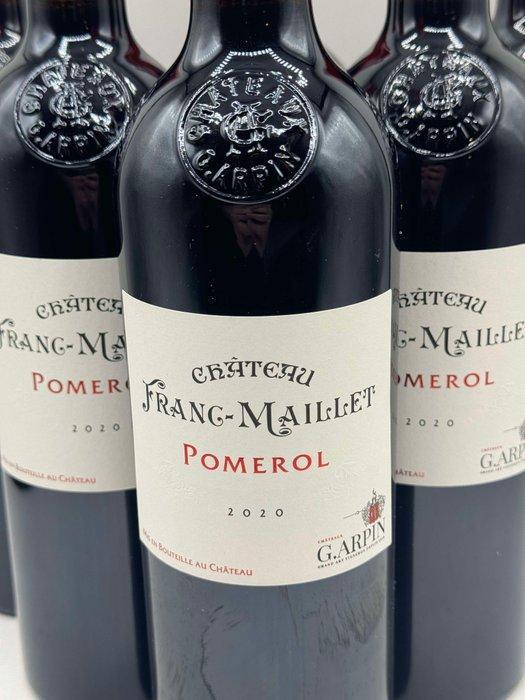 2020 Chateau Franc-Maillet - Pomerol - 6 Flessen (0.75, Collections, Vins