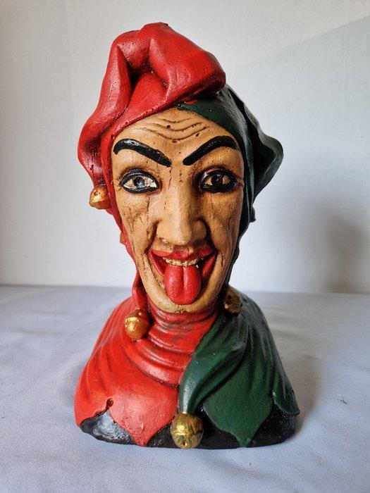 apotheek - Beeldje - Gaper, handgeschilderd - Gips, Antiek en Kunst, Curiosa en Brocante