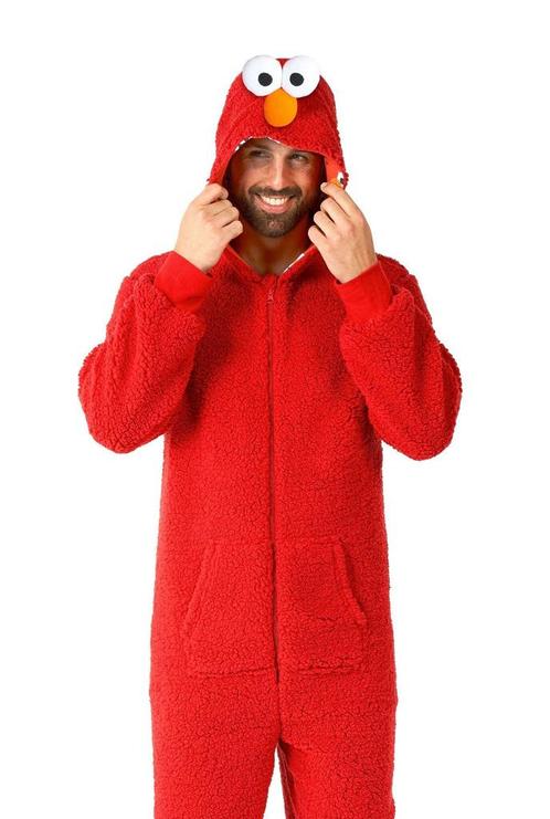 Elmo Onesie OppoSuits, Kleding | Heren, Carnavalskleding en Feestkleding, Nieuw, Verzenden