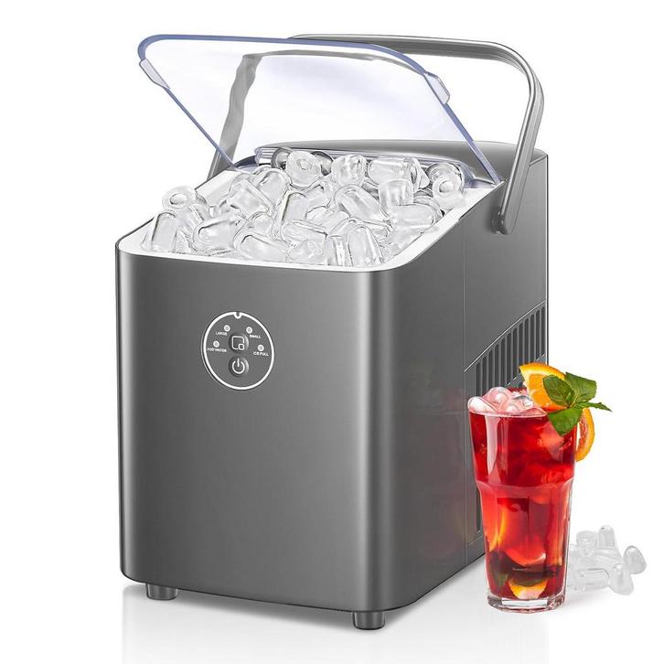 IJsblokjesmachine – 14kg/24 uur – IJsmachine - IJsblokjesmak, Huis en Inrichting, Woonaccessoires | Overige, Nieuw, Verzenden