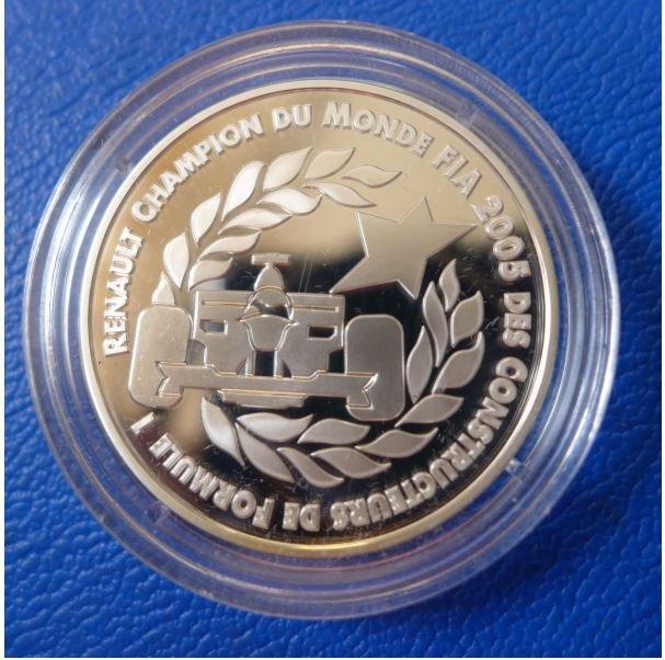 F1 - Renault - 2007 - Medaille, Verzamelen, Automerken, Motoren en Formule 1