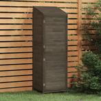 vidaXL Tuinschuur 55x52x174,5 cm massief vurenhout, Verzenden, Nieuw