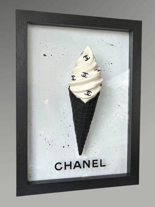 AmsterdamArts - A scoop of Chanel Please, 3D wall Art, Antiek en Kunst, Kunst | Schilderijen | Modern