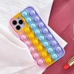 iPhone 11 Pop It Hoesje - Silicone Bubble Toy Case Anti, Verzenden