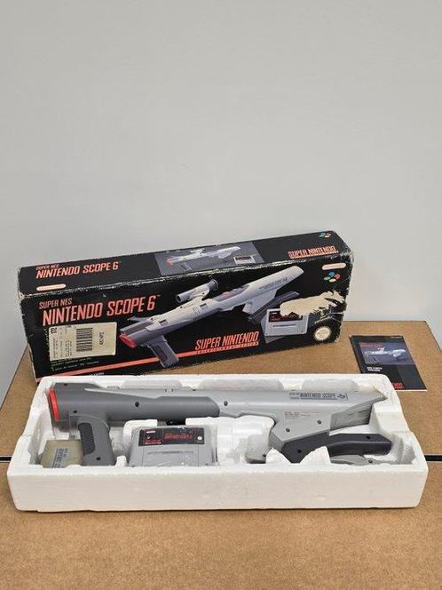Nintendo - Snes - - Super Rare Big Box Scope 6 Edition FAH, Games en Spelcomputers, Spelcomputers | Overige Accessoires