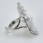 Zilver - Ring - CAMMEO met de hand gegraveerd, Antiek en Kunst