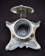 Inktpot - Verzilverd, Metall, Glas
