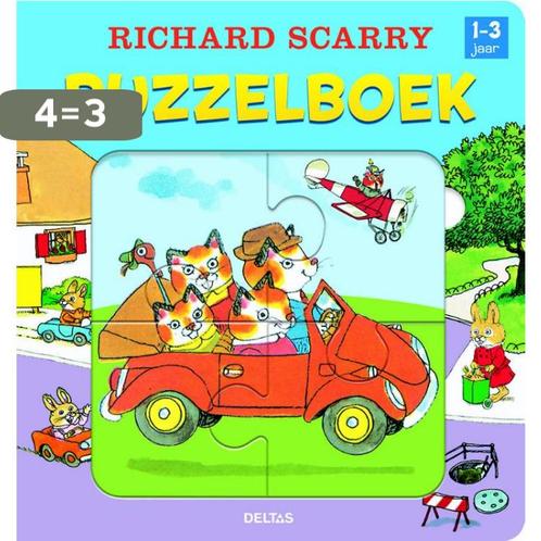 Puzzelboek / Richard Scarry 9789044733204 Richard Scarry, Boeken, Kinderboeken | Baby's en Peuters, Gelezen, Verzenden