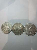 Frankrijk, Portugal. 3 moedas de prata 1977 (Zonder