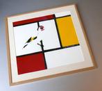 Jos Verheugen - Free after Mondrian, with Goldfinch (A82,