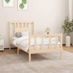 vidaXL Cadre de lit avec tête de lit bois de pin massif, Maison & Meubles, Chambre à coucher | Lits, Neuf, Verzenden