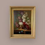 Franz Xaver Pieler (1876/79-1952) - Blumenstillleben mit, Antiek en Kunst