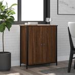 vidaXL Dressoir 70x30x80 cm bewerkt hout bruin eikenkleur, Huis en Inrichting, Kasten | Dressoirs, Nieuw, Verzenden