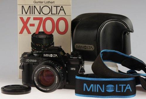 MINOLTA X-700 / MD Rokkor 50mm 1,4 Appareil photo argentique, TV, Hi-fi & Vidéo, Appareils photo analogiques