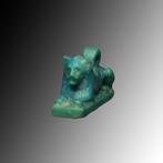 Égypte ancienne Faience Amulet, Antiek en Kunst