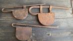 Hangslot (3) - sloten met grendels, Antiek en Kunst