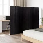 vidaXL Kamerscherm 165x250 cm bamboe zwart, Huis en Inrichting, Verzenden, Nieuw