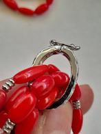 Colliers authentiques en coral rouge- 407 g
