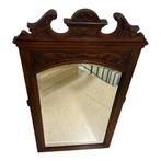 Wandspiegel - Mahonie of walnoot - Muurspiegel, eind 19e