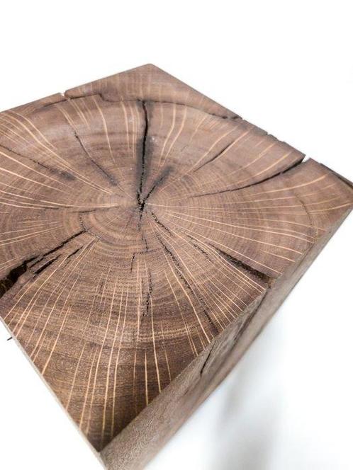 THE FOREST - Bijzettafel - Shou Sugi Ban - Eik - Handgemaakt, Antiek en Kunst, Kunst | Designobjecten