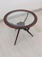 Salontafel - Glas, Hout