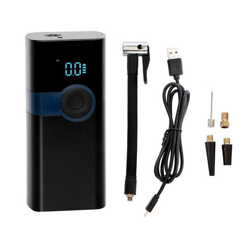 Accu Bandenpomp Inclusief Powerbank - Fiets - Elektrische, Tuin en Terras, Hand-tuingereedschap, Nieuw