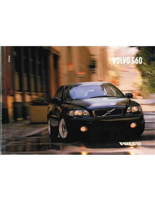 2001 VOLVO S60 INSTRUCTIEBOEKJE NEDERLANDS, Autos : Divers, Modes d'emploi & Notices d'utilisation