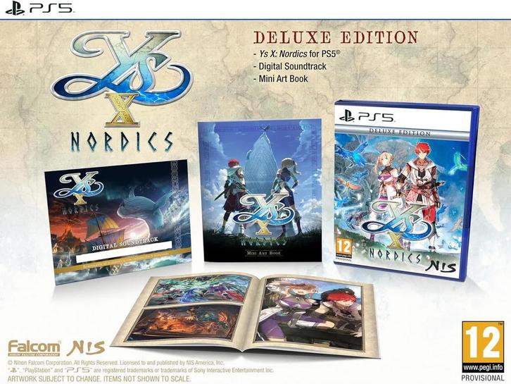 Ys X Nordics-Deluxe Edition (PlayStation 5) NIEUW, Games en Spelcomputers, Games | Sony PlayStation 5, Ophalen of Verzenden