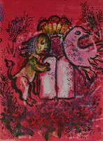 Marc Chagall (1887-1985) - Les lions de Juda, Antiek en Kunst