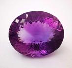 Zonder Minimumprijs Paars Amethist - 51.34 ct - Antwerp, Handtassen en Accessoires, Edelstenen, Nieuw
