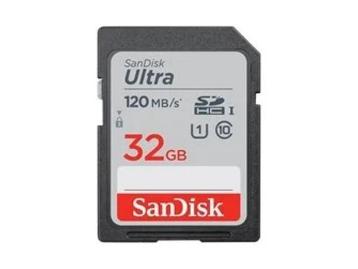 Veiling - SanDisk Ultra SD - 120MB/s - 32GB beschikbaar voor biedingen