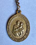 Antiek Rozenkrans - Lange conventionele rozenkrans in donker, Antiek en Kunst