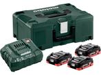 Veiling - Metabo accu starterset 18V LiHD (3x 4,0Ah)+lader, Doe-het-zelf en Bouw, Nieuw