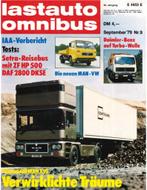 1979 LASTAUTO OMNIBUS MAGAZINE 09 DUITS, Nieuw