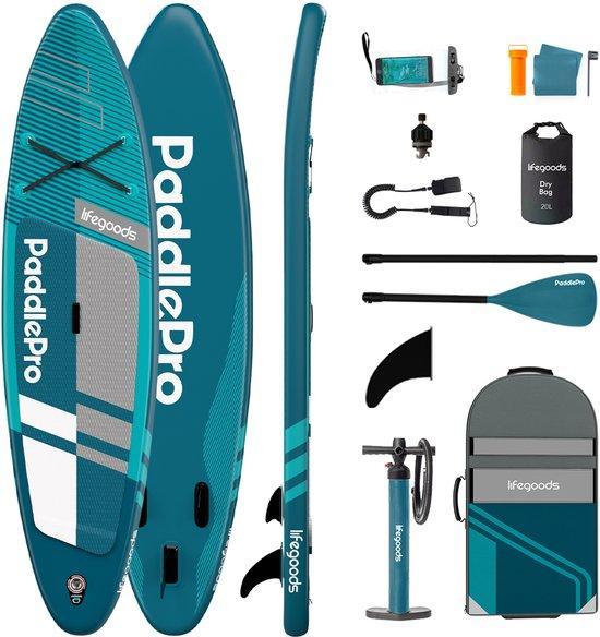 2eChoix | LifeGoods PaddlePro SUP Board Pro - Pro Set -, Watersport en Boten, Suppen, Ophalen of Verzenden