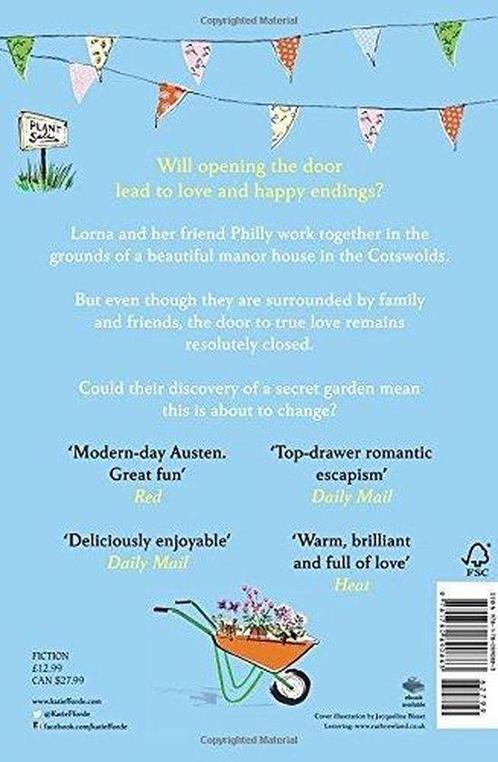 A secret garden 9781780890883 Katie Fforde, Boeken, Overige Boeken, Zo goed als nieuw, Verzenden