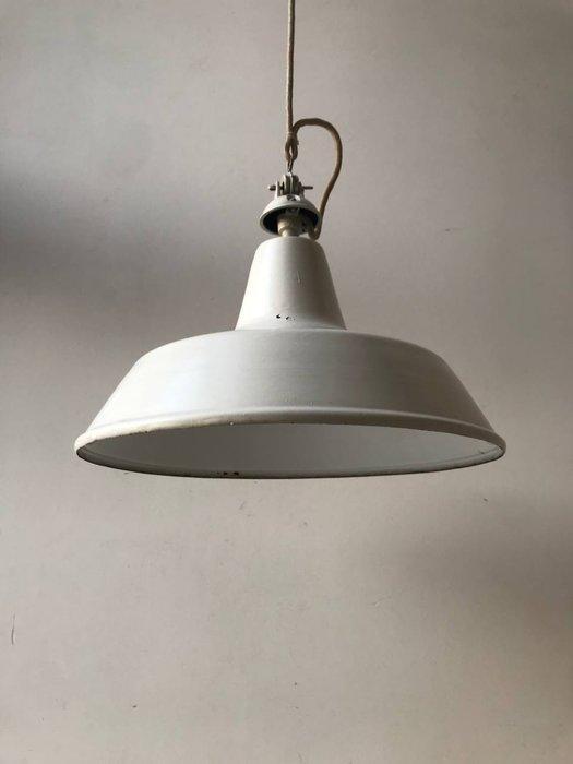 Lamp - Glazuur, IJzer, Porselein - industrieel, Antiquités & Art, Antiquités | Assiettes décoratives & Carrelages