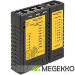 Delock 86107 Kabeltester RJ45 / RJ12 / PoE, Verzenden, Nieuw
