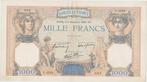 France Frankreich Fay 38/32 1 000 Francs Ceres en Merkur..., Verzenden