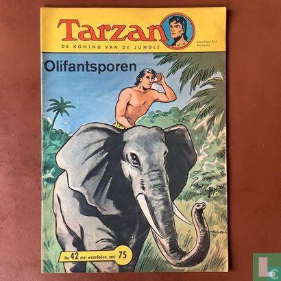 Tarzan - Olifantsporen - 1962, Boeken, Strips | Comics, Europa, Zo goed als nieuw, Eén comic, Verzenden