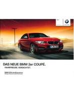 2013 BMW 2 SERIE COUPÉ BROCHURE DUITS, Ophalen of Verzenden