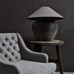 Bijzettafel Rond | Antique Grey | H80 x B60 cm, Huis en Inrichting, Tafels | Bijzettafels, Nieuw, Verzenden